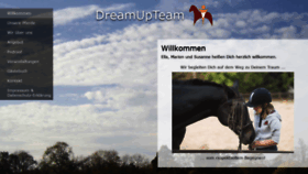 What Dreamupteam.de website looked like in 2020 (3 years ago)