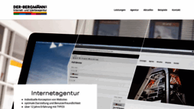 What Der-bergmann.marketing website looked like in 2020 (3 years ago)