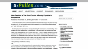 What Drpullen.com website looked like in 2020 (3 years ago)