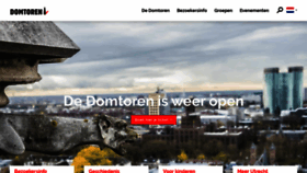 What Domtoren.nl website looked like in 2020 (3 years ago)