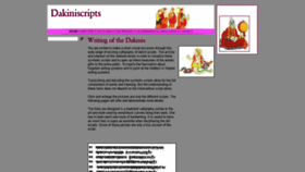 What Dakiniscripts.at website looked like in 2020 (3 years ago)
