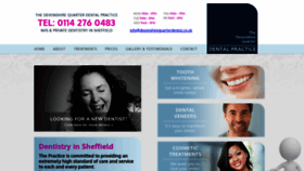 What Devonshirequarterdental.co.uk website looked like in 2020 (3 years ago)
