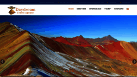 What Daydreamadventure.com website looked like in 2020 (5 years ago)