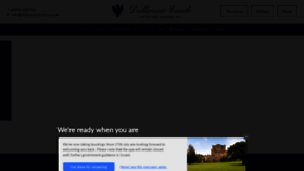 What Dalhousiecastle.co.uk website looked like in 2020 (3 years ago)