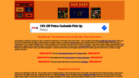 What Dan-dare.net website looked like in 2020 (3 years ago)