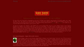 What Dandare.org.uk website looked like in 2020 (3 years ago)