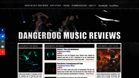 What Dangerdog.com website looked like in 2020 (3 years ago)