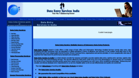 What Dataentryservices.co.in website looked like in 2020 (3 years ago)