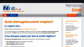 What Distruggidocumenti.eu website looked like in 2020 (5 years ago)