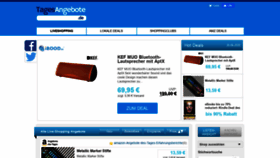 What Dealmob.de website looked like in 2020 (3 years ago)