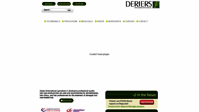 What Derjers.com website looked like in 2020 (3 years ago)