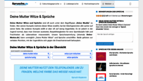 What Deine-mutter.de website looked like in 2020 (3 years ago)