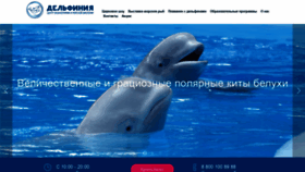 What Delfinary.ru website looked like in 2020 (3 years ago)