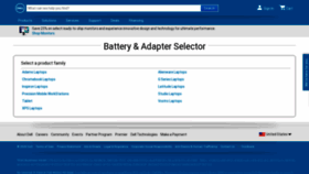What Dell-laptop-battery.com website looked like in 2020 (3 years ago)