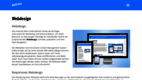 What Delirius.ch website looked like in 2020 (3 years ago)