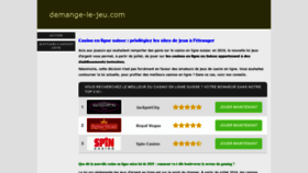 What Demange-le-jeu.com website looked like in 2020 (3 years ago)