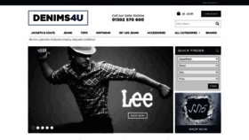 What Denims4u.co.uk website looked like in 2020 (4 years ago)