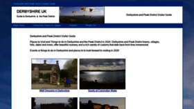 What Derbyshireuk.net website looked like in 2020 (3 years ago)