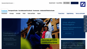 What Deutschebank24.de website looked like in 2020 (3 years ago)
