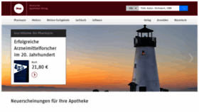 What Deutscher-apotheker-verlag.de website looked like in 2020 (3 years ago)