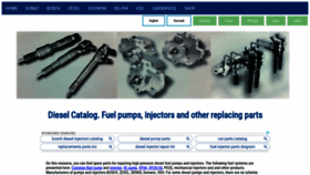 What Dieselcatalog.online website looked like in 2020 (3 years ago)