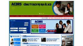 What Diaocacb.vn website looked like in 2020 (3 years ago)