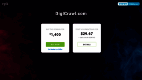 What Digicrawl.com website looked like in 2020 (3 years ago)