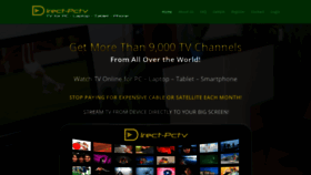 What Direct-pctv.com website looked like in 2020 (3 years ago)