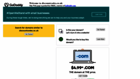 What Discountcodes.co.uk website looked like in 2020 (3 years ago)