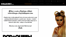 What Dodaqueen.com website looked like in 2020 (3 years ago)