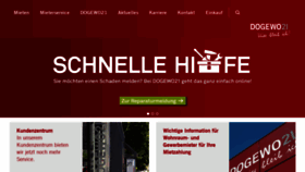 What Dogewo21.de website looked like in 2020 (3 years ago)