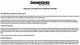What Domainonair.com website looked like in 2020 (3 years ago)