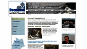 What Dornbach.com website looked like in 2020 (6 years ago)