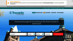 What Dortmund-travel.de website looked like in 2020 (3 years ago)