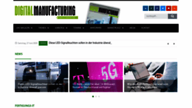 What Digital-manufacturing-magazin.de website looked like in 2020 (3 years ago)