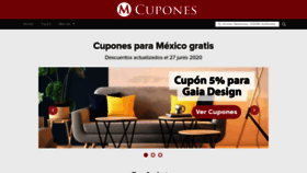 What Descuentos.milenio.com website looked like in 2020 (3 years ago)