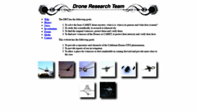 What Droneteam.com website looked like in 2020 (3 years ago)