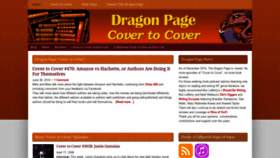 What Dragonpage.com website looked like in 2020 (3 years ago)