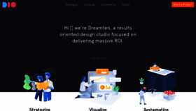 What Dreamten.com website looked like in 2020 (3 years ago)