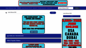 What Dailymovieshub.com website looked like in 2020 (3 years ago)