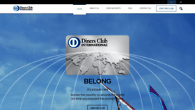 What Dinersclub.co.za website looked like in 2020 (3 years ago)