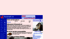 What Dyrenett.no website looked like in 2020 (4 years ago)