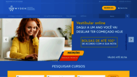 What Devry.com.br website looked like in 2020 (3 years ago)