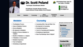What Drscottpoland.com website looked like in 2020 (3 years ago)