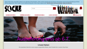 What Diesocke.de website looked like in 2020 (3 years ago)