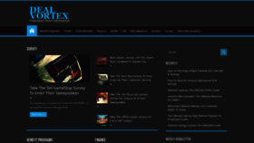 What Dealvortex.com website looked like in 2020 (3 years ago)