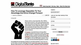 What Digitaltonto.com website looked like in 2020 (3 years ago)