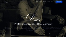 What Dzoic.com website looked like in 2020 (3 years ago)
