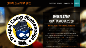 What Drupalcampchattanooga.com website looked like in 2020 (3 years ago)