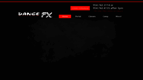 What Dancefxsunrise.com website looked like in 2020 (3 years ago)